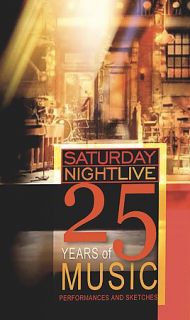 Saturday Night Live   25 Years of Music DVD, 2003, 5 Disc Set