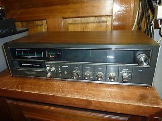 Vintage Panasonic RE 8127 AM/FM Receiver w/8Track Stereo Recorder AS 