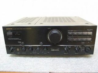 Onkyo A 817EX 105W x 2 Integrated Hi Fi Stereo Amplifier   Made in 