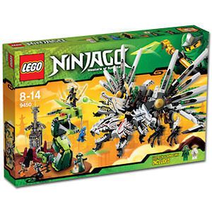 RARE NEW LEGO NINJAGO 9450 SET EPIC DRAGON BATTLE GREEN NINJA