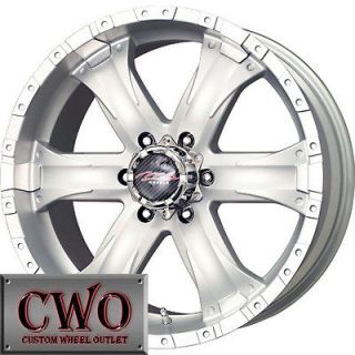 Newly listed 17 Silver Chaos 6 Wheels Rims 6x139.7 6 Lug Sierra Titan 