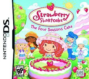 Strawberry Shortcake The Four Seasons Cake Nintendo ds Video Game