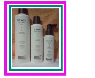 Nioxin System 1 Cleanser 10.1oz+Scalp Therapy 5.07oz+Scalp Treatment 3 