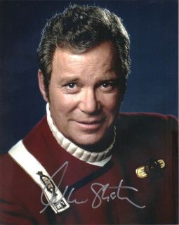William Shatner Star Trek VI: The Undiscovered Country Autographed 