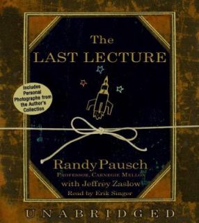 The Last Lecture by Randy Pausch 2008, Cassette, Unabridged