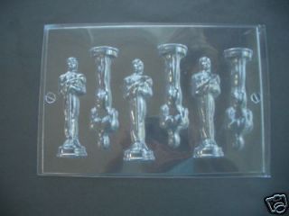   AWARD STATUE chocolate moulds/mold/film star/Oscars party/Hollywood