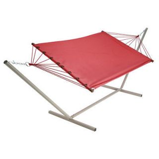 Castaway by Pawleys Island Hammock and Stand Combo Salmon Taupe