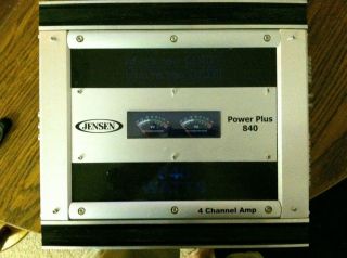 jensen powerplus840 max 4 ch 840w hi fi amplifier amp