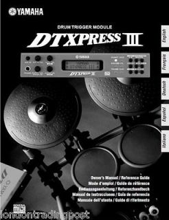 DTXPRESS 3 III REFERENCE GUIDE, Yamaha Drum Trigger Module, Essential 