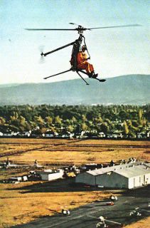 hiller helicopter rotorcycle palo alto ca 1959 print from canada