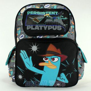   and Ferb Persistent Perry Backpack 16   Boys Bag Perry the Platypus