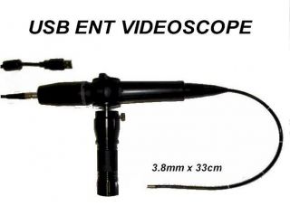   USB Video Rhino Laryngoscope Endoscope Light Source Patient Software