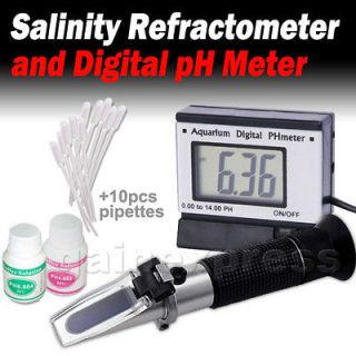 salinity refractometer digital ph meter aquarium from hong kong time