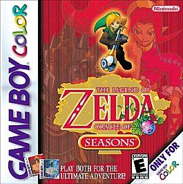 The Legend of Zelda Oracle of Seasons Nintendo Game Boy Color, 2001 