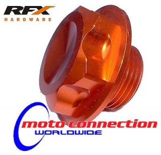 RFX Steering stem nut/bolt Orange KTM 125/150/250/300 05  13 SX EXC 