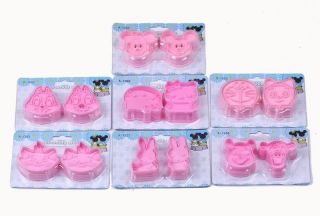 Cute 3D Cake Cookie Biscuit Pastry Toast Cutter Pie Mold Plunger Mould 