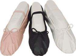 capezio daisy ballet shoes pink black white child sizes