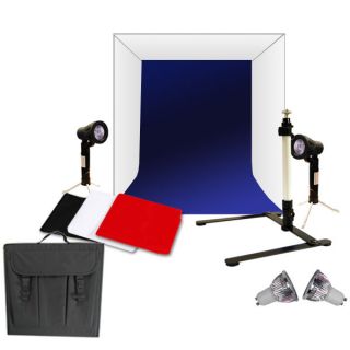   Photo Studio 16 Photography Lighting Tent Kit Backdrop Cube In A Box