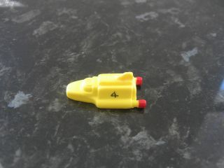 dinky 106 thunderbird 4 yellow plastic mint condition time left