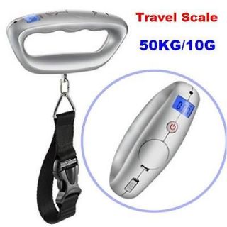 50kg 10g portable travel luggage suitca se baggage scale hanging