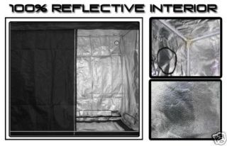 reflective 60 x120 x84 hydroponics grow tent 5x10x7 ft time