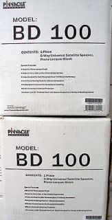 pinnacle bd 100 bookshelf speaker pair  199
