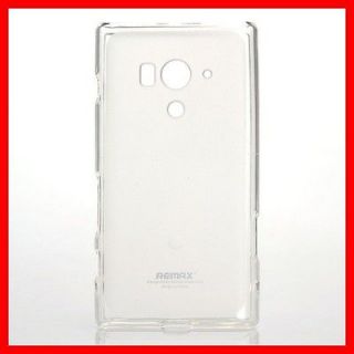 Remax Frosted TPU Soft Case Cover + Screen Protector Sony Xperia acro 