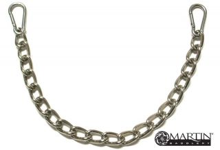 Martin Easy Clip Curb Chain Stainless Steel by Martin Saddlery Free 