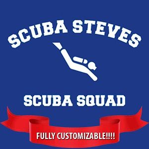scuba steve funny t shirt big daddy squad parody s 3xl