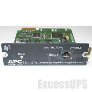 apc ap9606 web snmp management card guaranteed working  49 