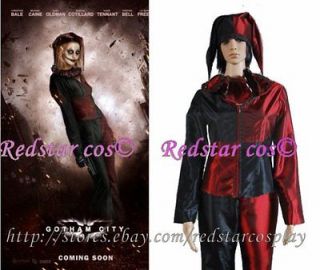   The Dark Knight Rises Harley Quinn Cosplay Costume   Made in Any size