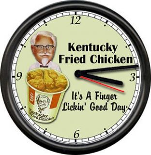 Colonel Sanders KFC Kentucky Fried Chicken Restaurant Diner Sign Wall 