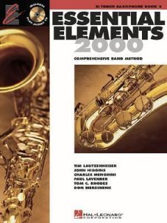 Essential Elements 2000 Bk. 2 Tenor Saxophone 2000, Paperback