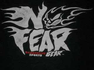   NO FEAR Dangerous Sports Gear T Shirt Skateboard Surfer Motocross