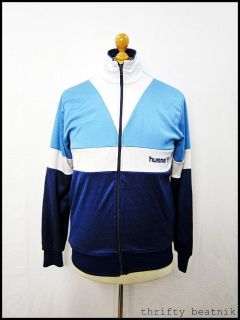 Vintage 1990s 90s Hummel Sports Summer Tracksuit Top Jacket (Mens XXS 