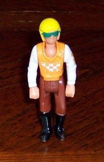 FISHER PRICE ADVENTURE PEOPLE CYCLING FIGURE 1974
