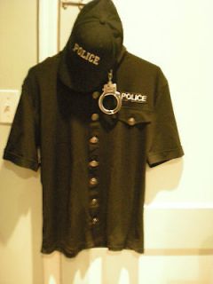 halloween cop outfit with custom hat  33