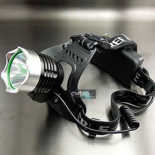   CREE XM L XML T6 LED Headlamp Rechargeable Headlight A1 Charger LD117