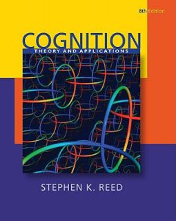   Theory and Applications by Stephen K. Reed 2009, Hardcover