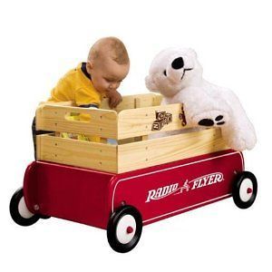 classic radio flyer wagon in Outdoor Toys & Structures
