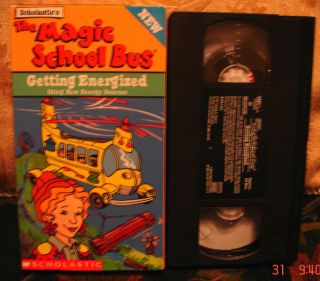 The Magic School Bus GETTING ENERGIZED Vhs~Ship Unlimited Videos For $ 