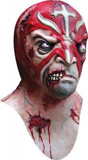 adult rey misterio zombie mask mens costume accessory one day