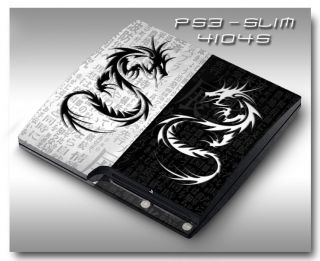 MADE IN USA   Sony PS3 Slim Skin (Graphic Decal) 41045 yin yang 