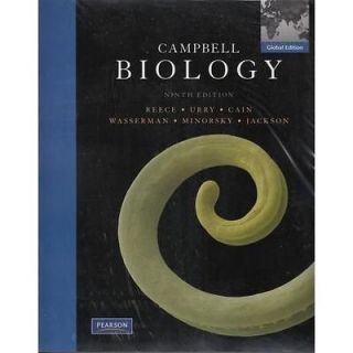NEW   Free Ship   Campbell Biology by Reece (9th Edition)   Paperback