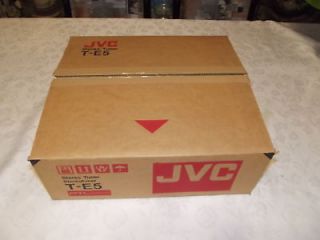 jvc t e5 am fm stereo tuner brand new in