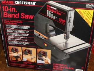   /CRAFTSMA​N 10 INCH IN PORTABLE BANDSAW SHOP TOOL ELECTRIC SAW