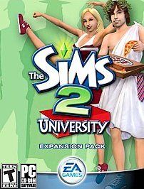 the sims 2 university expansion pack pc 2005 time left