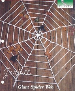 giant spider web in 3 sizes holiday crochet pattern time left $ 4 99 