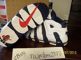 retro 2012 nike air more uptempo pippen olympic size 13
