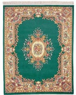 10 FT RUNNER HAND KNOTTED ORIENTAL RUG CHINESE AUBUSSON TEAL